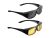 Pearl-Gratisprodukt: PEARL 2er-Set Überzieh-Sonnen- & Nachtsichtbrillen, polarisiert, UV 380